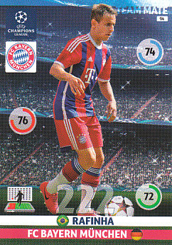 Rafinha Bayern Munchen 2014/15 Panini Champions League #94